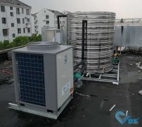 某餐廳空氣能熱泵安裝工程